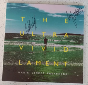 Manic Street Preachers LP Ultra Vivid Lament Vinyl - Sealed - Signed - Picture 1 of 1