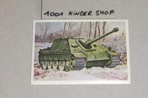 BIG BATTLES GRANDES BATAILLES 1977 - STICKER N°253 - TANK JAGDPANTHER GERMANY - Picture 1 of 1