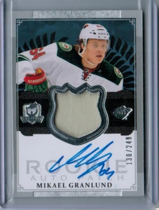 2013-14 Upper Deck The Cup Rookie Patch Auto /249 Mikael Granlund - Picture 1 of 1