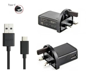 Sony EP880 Charger Plug OR USB Type-C Cable For Xperia 5 III 1 III XZ2 Premium X - Picture 1 of 4