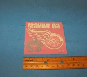 Calcomanía Detroit Redwings (3,5"" x 3,5") ""Go Wings"" Al The Octopus/Coca-Cola - Imagen 1 de 2