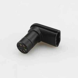 Right Angle 5Pin DIN Female Connector Vinyl Phono SME Tonearm Cable Plug Adapter - Afbeelding 1 van 7