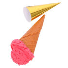  Pretend Play Food Toy Fake Ice Cream Cone Simulation Ice Cream Model for Shop