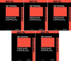 2010 Toyota 4-Runner Shop Service Repair Manual Complete Set - Picture 1 of 1