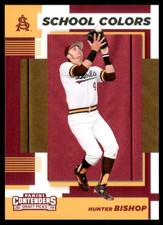 2019 Panini Contenders Draft Picks School Colors #9 Hunter Bishop 