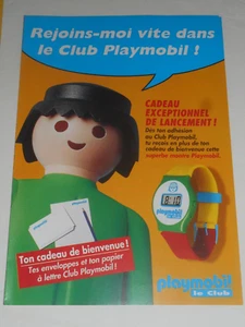 1996 PLAYMOBIL Action Figures CLUB Membership Mail in Brochure French Edition - Picture 1 of 11