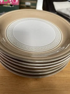 Denby Seville Pattern 6 Side / Tea Plates 18cm - Picture 1 of 12