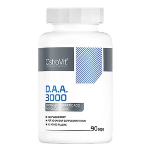 OstroVit DAA 3000 90 Caps. Anabolic Testosterone Booster D-Aspartic Acid Pills - Picture 1 of 2