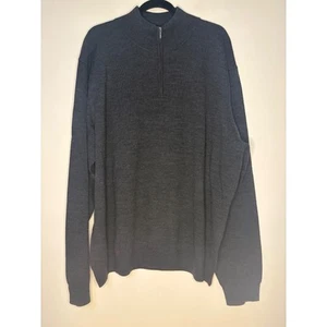 Goodthreads Merinowolle 1/4 Zip Pullover Pulli Strick Oberteil XXXL - Bild 1 von 4