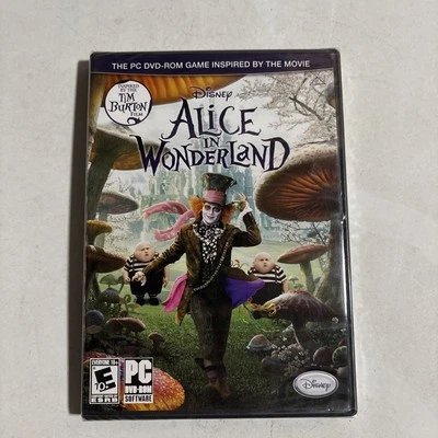 ALICE IN WONDERLAND PC DVD ROM  Video Game BRAND NEW - Image 1 of 4