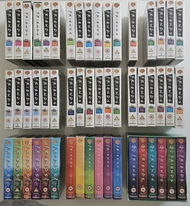 Friends Complete VHS Box Set Series 1 2 3* 4 5 6 7 8 9 - 53 Video Tapes Used - Picture 1 of 10