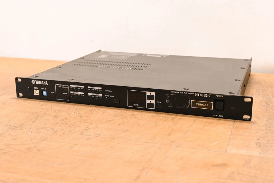 Yamaha NHB32-C CobraNet Network Hub and Bridge CG01S21 - Image 1 of 4