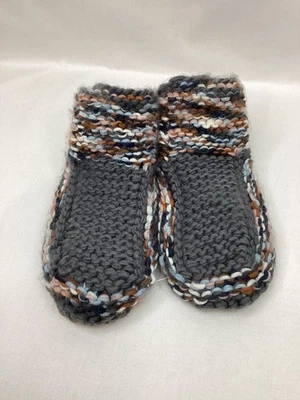 ZAPATILLAS MUJER LIMÓN TEJIDAS A MANO GRIS TALLA MEDIANA (8) Zapatillas cómodas  Foto 1 de 3