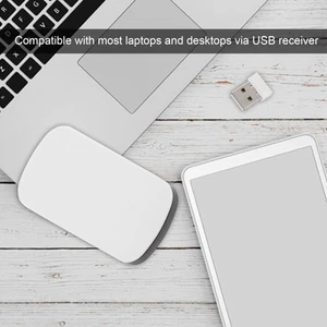 Wireless Mouse Touch Scroll Computer Peripheral Supplies 2.4Ghz Laptop Deskto FY - Afbeelding 1 van 16