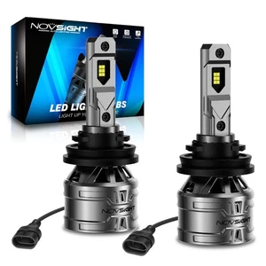 NOVSIGHT H11 H8 H9 LED Headlight Bulbs Low Beam 60W 13000LM Super Bright White - Bild 1 von 14