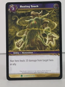 Healing Touch - Heroes of Azeroth - 22/361 - NM - Uncommon - A - Picture 1 of 4