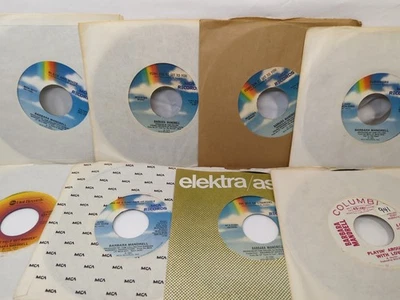 Barbara Mandrell - 45's - Lot of 8, included Promo's - Image 1 of 2