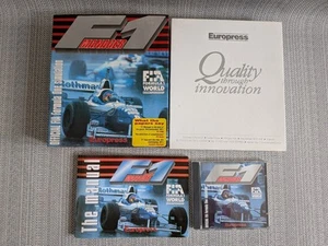 F1 Manager Big Box Retro Vintage PC Game 1996 with Manual - Picture 1 of 3