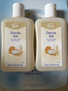 JUST DOCCIA GEL LATTE MIELE E RISO DA 250 ML. 2pezzi - Foto 1 di 1