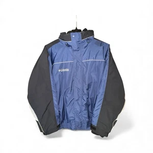Columbia mens Core Interchange Heavy Jacket XL waterproof fleece-lined Hooded - Picture 1 of 13