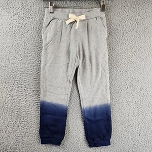 Joe's Jeans the Dip Colorblocked Joggers Girls 6 Gray/Dark Blue Heather Pull On - Picture 1 of 15