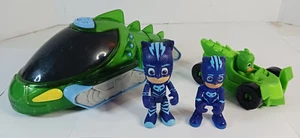 PJ Masks 5 Stück 3 Gekko Fahrzeuge + 2 Figuren Gekko Deluxe Lightning Fahrzeug - Bild 1 von 17