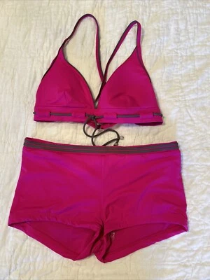 Parte superior inferior de bikini fucsia Jag para mujer talla grande nueva con etiquetas Foto 1 de 4