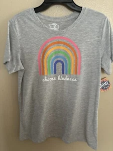 Womens Kind rainbow T-shirt size medium - Picture 1 of 1