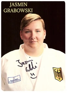 Jasmin Grabowski Judo (3.OS 2020) Autogrammkarte (05.23) - Bild 1 von 1