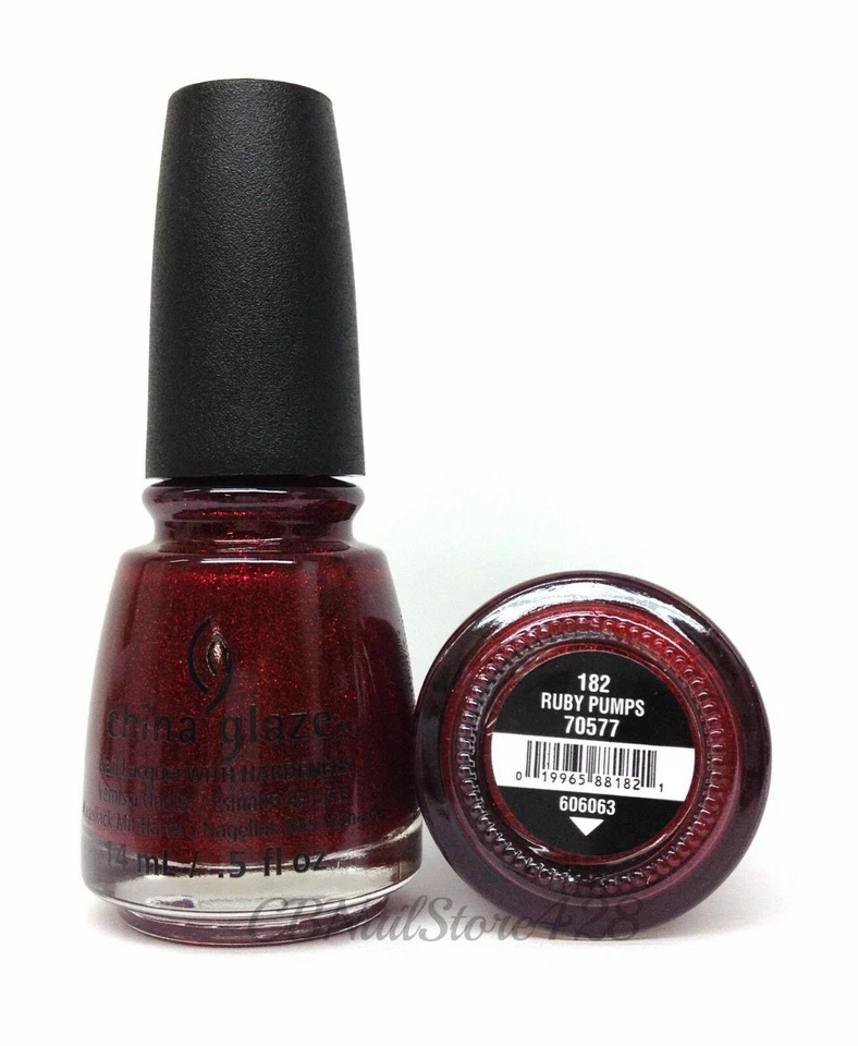 China Glaze Nail Lacquer -  70577/182 Ruby Pumps - 0.5 oz - Изображение 1 из 1
