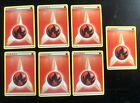 Pokemon Red Fire Energy Cards x 7 2011