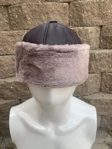 Unisex Russian Ushanka fur hats Men Aviator Trapper winter Beanie (S,M,L,XL,XXL) - Picture 1 of 23