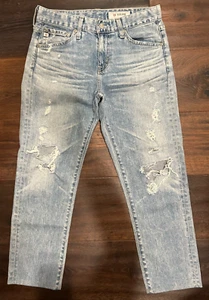 AG Damenjeans Ex-Boyfriend lässig schmal Größe 27 Adriano Goldschmied Denim - Bild 1 von 4