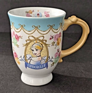 RARE Disney Tokyo Resort Cinderella Mug 2021 Gold Handle - Stunning Find! - Picture 1 of 7