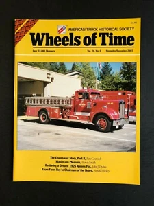 Wheels of Time Magazine November/December 2003 Vol. 24 No 6 - Imagen 1 de 2