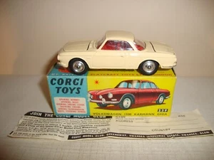 CORGI 239 VOLKSWAGEN 1500 KARMANN GHIA - EXCELLENT in original BOX - Picture 1 of 13