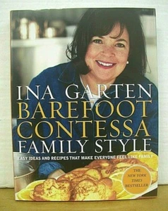 Ina Garten Barefoot Contessa Family Style Easy Ideas & Recipes 2002 HB/DJ - Picture 1 of 1