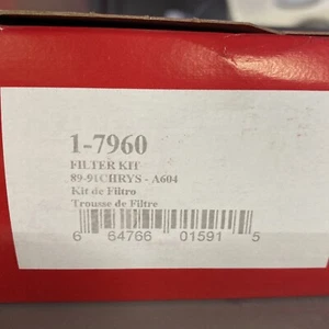 NAPA FILTER 1-7960 AUTOMATIC TRANSMISSION PARTS 89-91 CHRYS A604 FREE SHIPPING - Picture 1 of 4