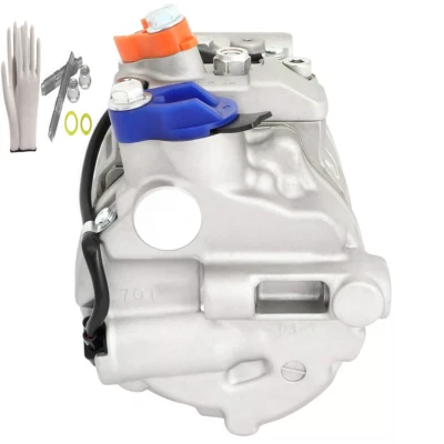 AC Compressor with Clutch for Mercedes-Benz W203 W204 W211 W163 C230 E320 ML320 Foto 1 de 4