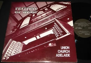 FESTIVAL OF MUSIC 1973 UNION CHURCH ADELAIDE SATE CUSTOM LP 2 Church organs - Picture 1 of 2