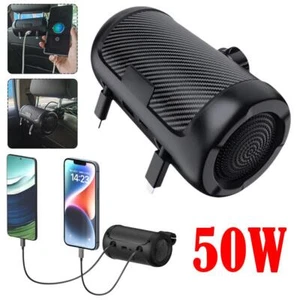 Powerful 50W Car Charger with Multi-Port Fast Charging Retractable Design` - Zdjęcie 1 z 14