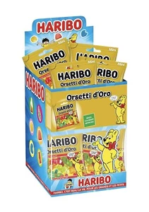 Mini Orsetti Gommosi Haribo Caramelle Gommose Gusto Frutta 30 Bustine Da 40Gr - Foto 1 di 5