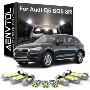 Kit Luci Interne LED + Lampadine Targa Aggiornamento per AUDI Q5 2008-2016 - Foto 1 di 14