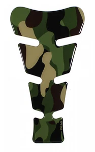 Tank pad gel sticker for motorcycle tank paint protection camouflage pattern ... - Picture 1 of 7