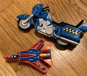 Tyco Crash Test Dummies Crash ‘N Dash Chopper Motorcycle 1991 Toy Collectible - Picture 1 of 15