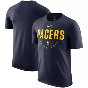 Indiana Pacers NBA Nike Practice Players T-Shirt - Navy - Size Medium -Small Fit - Picture 1 of 1