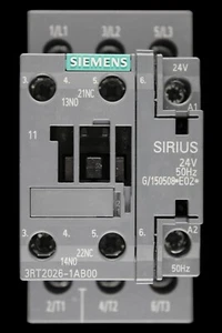 Siemens 25 AMP DREIFACHPOL OHNE SCHÜTZ 24 V SPULE 3RT2026-1AB00 - Bild 1 von 6