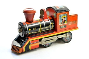 VINTAGE DAIYA 0741 WESTERN LOCOMOTIVE - Picture 1 of 10