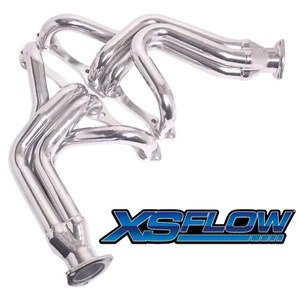 1955-57 SB Chevy Headers Tri-5 Mid Length 55-82 Corvette Exhaust Ceramic Coated - Picture 1 of 6
