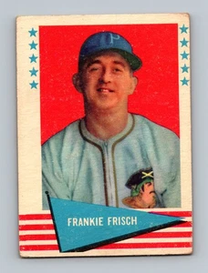 1961 Fleer Baseball Greats #30 Frankie Frisch GD-VG Vintage Baseball Card - Picture 1 of 2